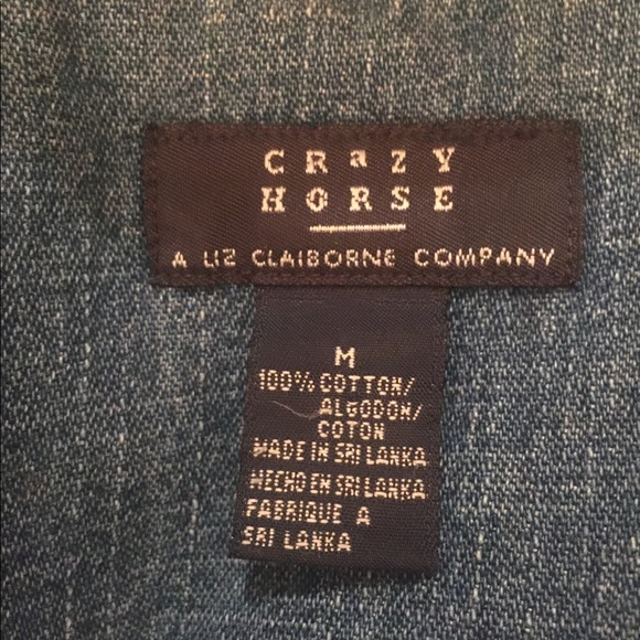 Crazy Horse Jean Vest size M - Picture 5 of 8